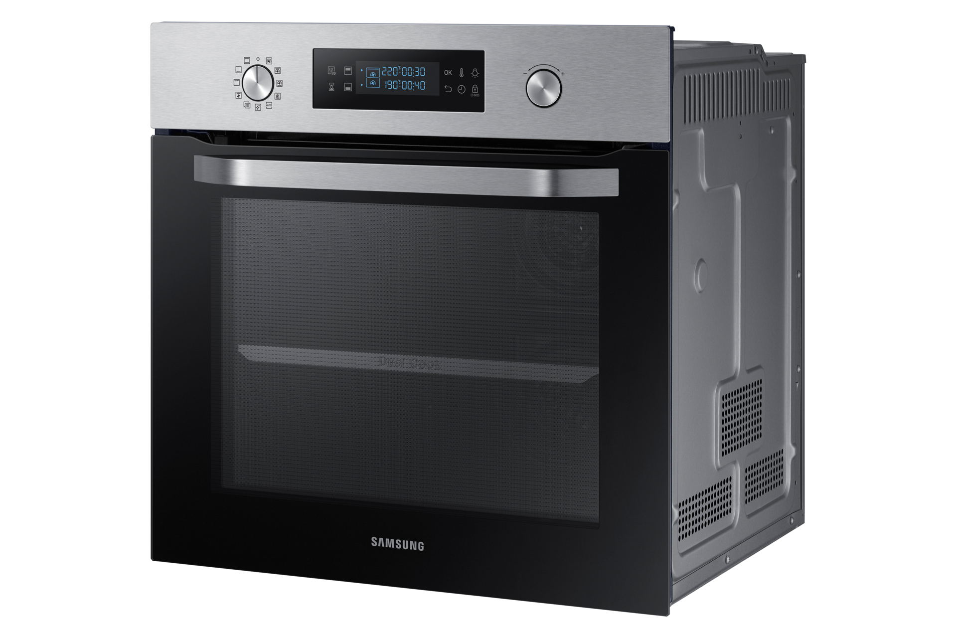 Nv66m3571bs Electric Oven With Pyrolytic Cleaning 66l Samsung Ie