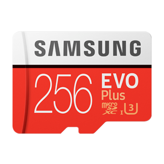 peddelen Marxistisch Koppeling 256GB EVO+ MicroSDXC Card with Adapter | Micro SD Card | Samsung IE