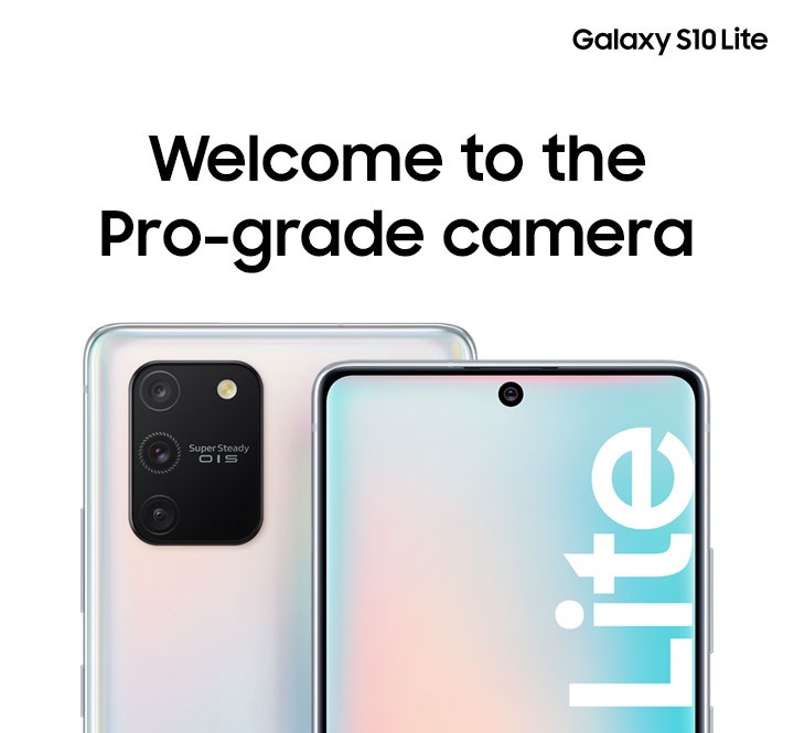 Buy Galaxy S10 Lite 4G, 128GB in Blue | Samsung Business Ireland