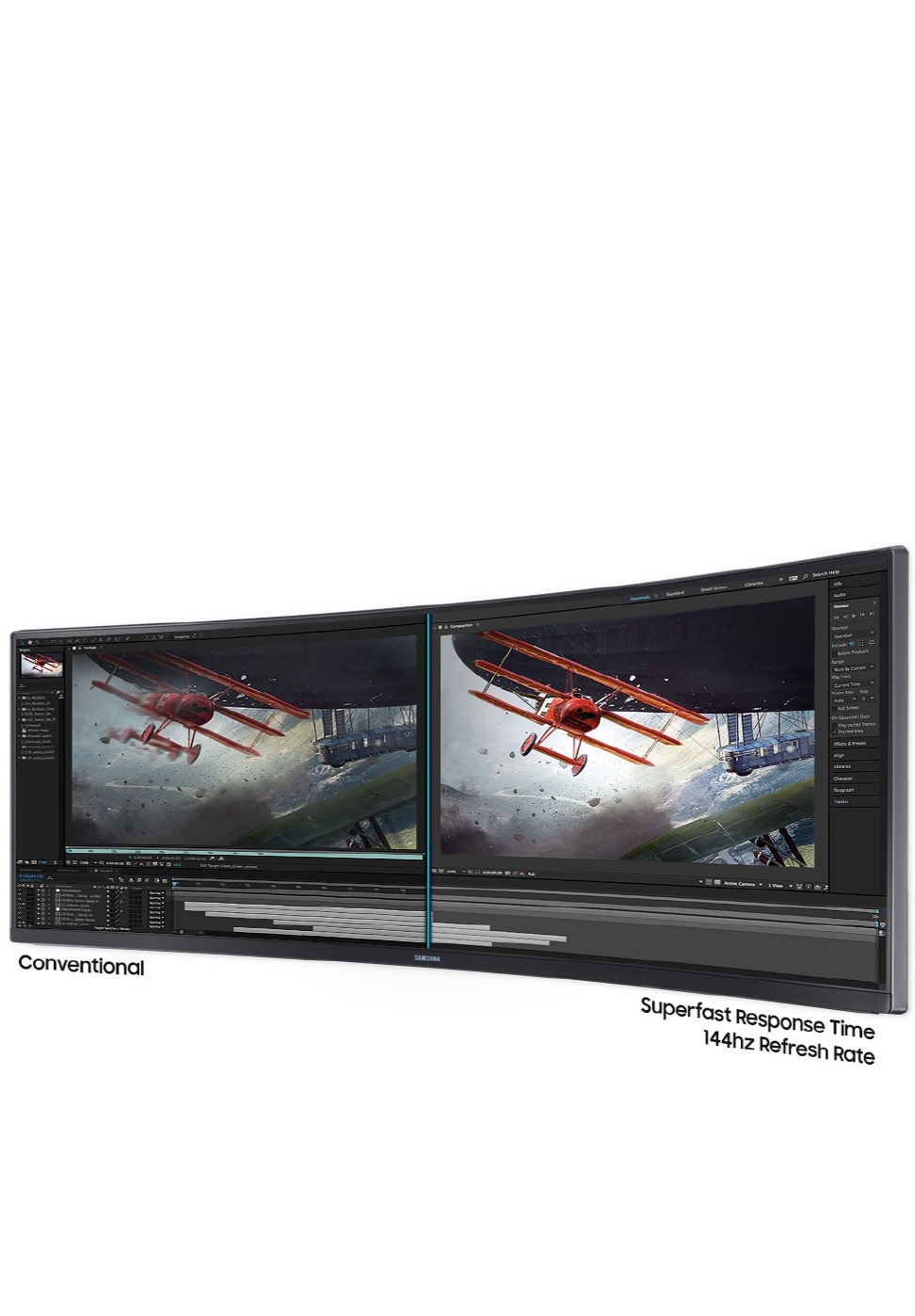 49 Inch Ultrawide QLED Curved Gaming Monitor C49HG90DMU