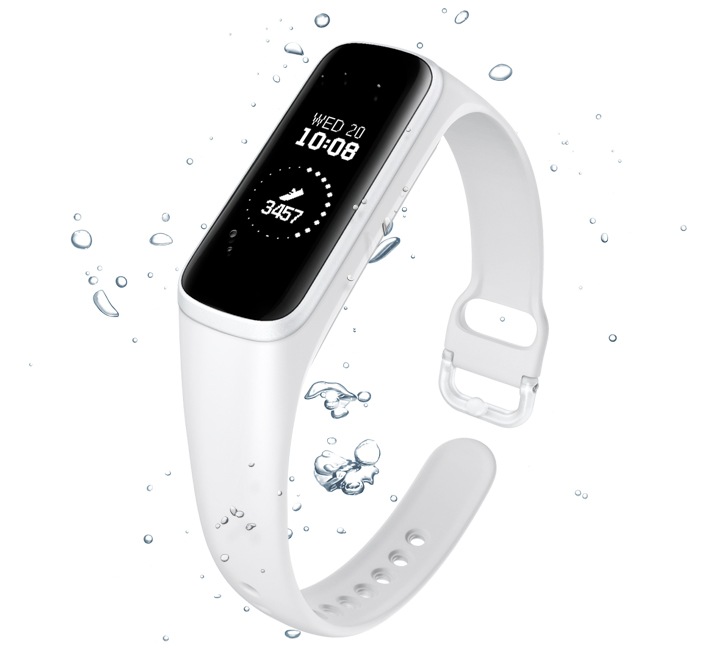 Is galaxy fit sales e waterproof