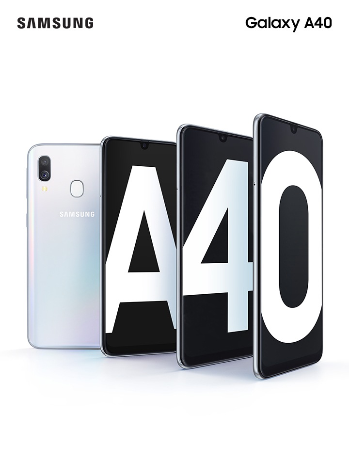 Samsung Galaxy A40 SM-A405F/DS Dual SIM 64GB Unlocked Smartphone Open Box  A++