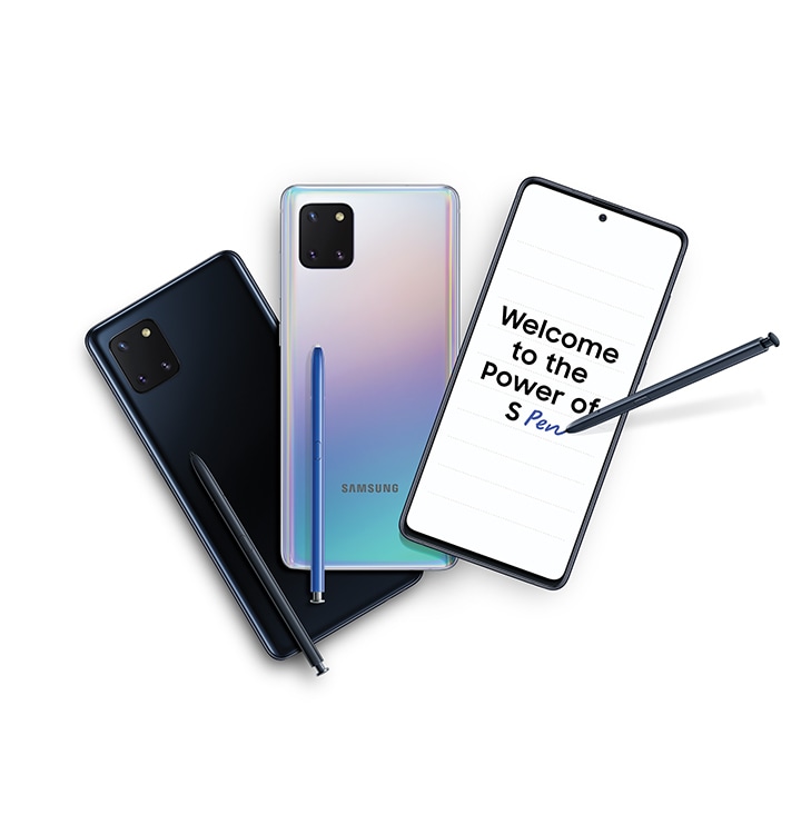 Flashback: the Samsung Galaxy Note10 Lite offered the S Pen