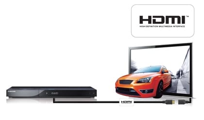 HDMI® (V.1.4 with 3D).