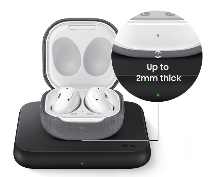 Samsung buds wireless discount charger