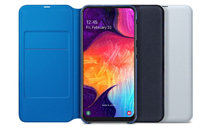 Samsung Galaxy A50 Black Wallet Phone Case Samsung IE