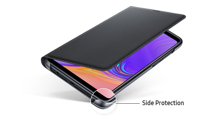 WALLY CASE GALAXY A9 2018 BLACK