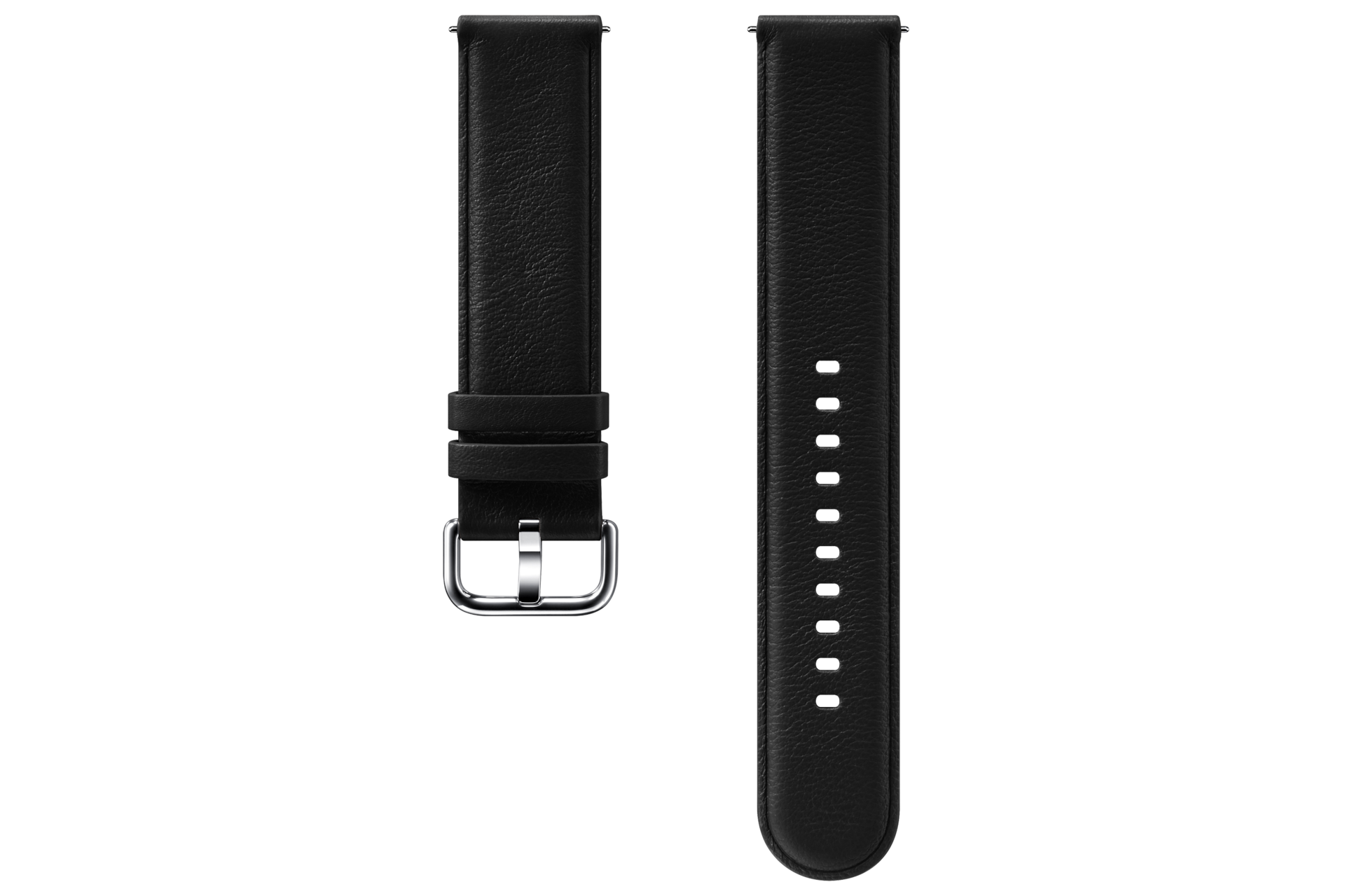 Galaxy Watch Strap Active2 in Black Leather Samsung Business Ireland