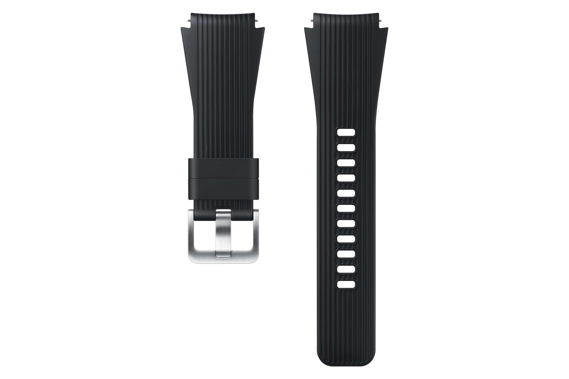 Black 22mm Silicon Watch Strap for Galaxy Watch Samsung IE