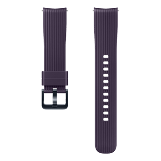 Violet 20mm Silicon Watch Strap for Galaxy Watch | Samsung IE