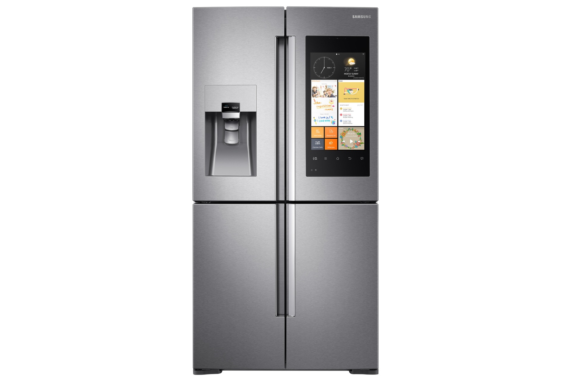 Family Hub Fridge Freezer 550l Rf56k9540sr Samsung Ireland