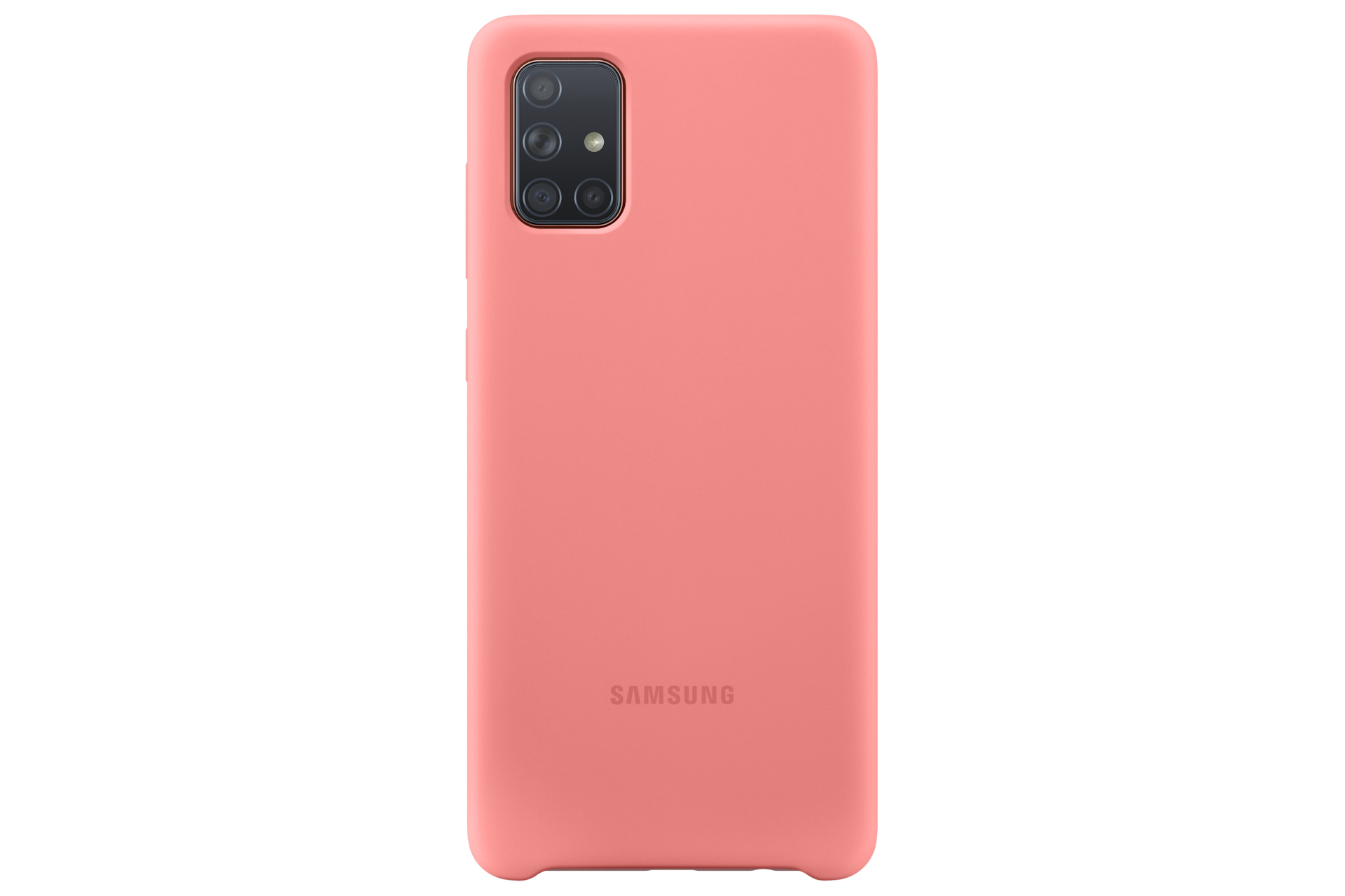 Buy Galaxy A71 Silicone Mobile Phone Case Pink Samsung IE