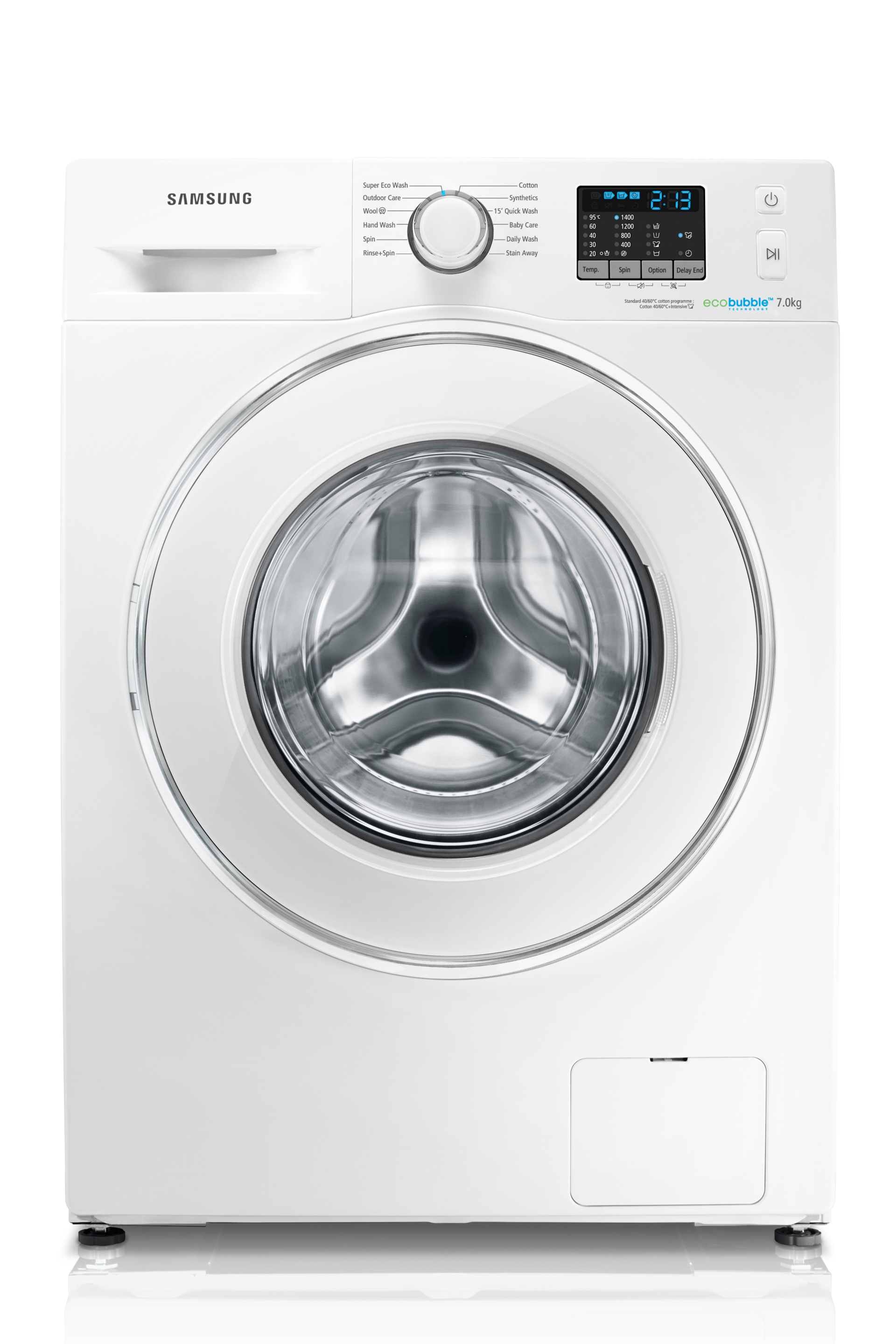 Lave-linge Eco Bubble & moteur Digital Inverter, 7kg - WF70F5E5U4W