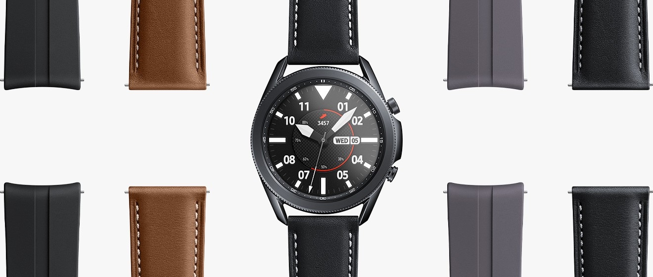 Samsung galaxy watch 3 41mm mystic black hotsell