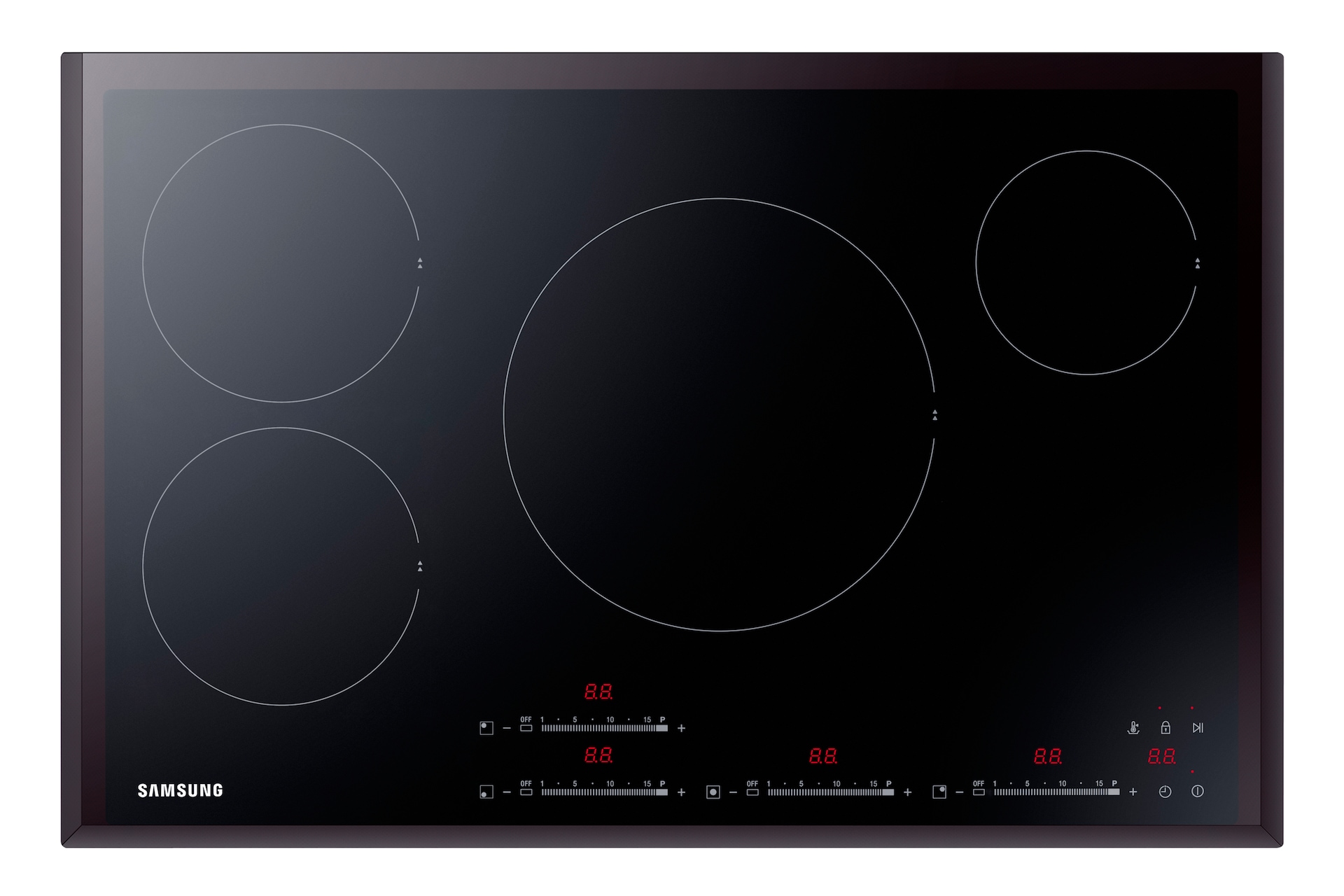 Taque de cuisson à induction Samsung NZ84F7NC6AB/EF 80 cm