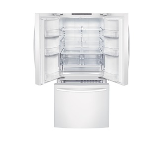 Front Angle Open White