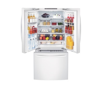 Front Angle Open White