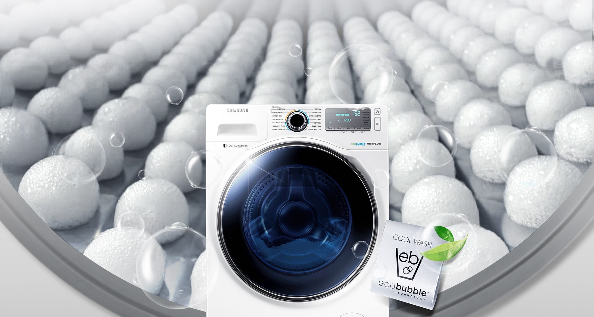 פספסון SAMSUNG  WW80J5555FX:מכונת כביסה פתח קידמי 8 ק"ג סמסונג דגם