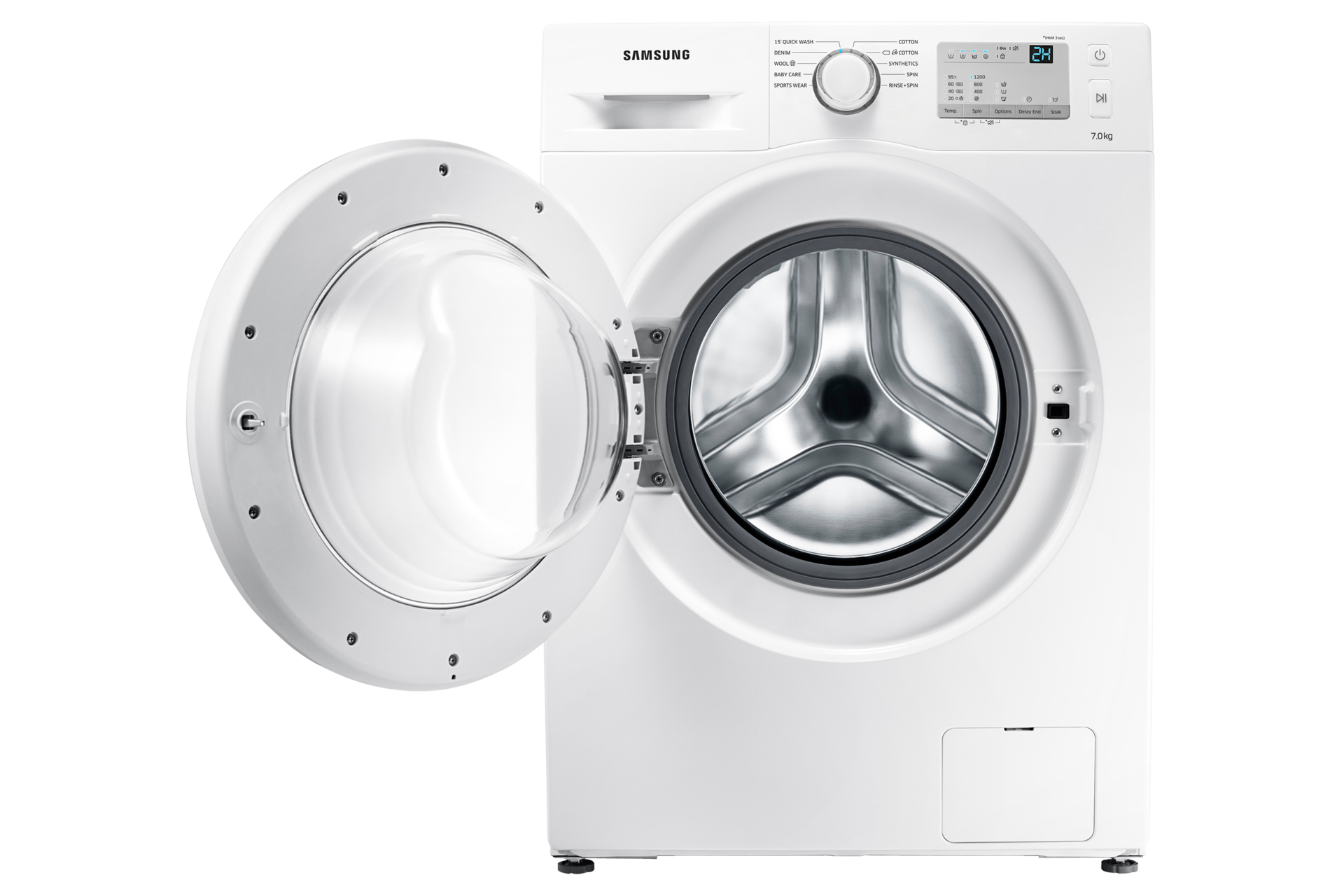 Ww7sj3283kw מכונת כביסה פתח קידמי 7 ק ג Ww7sj3283kw Kj Samsung ישראל