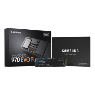 970 EVO Plus NVMe M.2 250GB Full-Package View