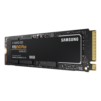 970 EVO Plus NVMe M.2 500GB Front-Right View