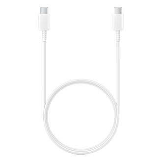 Samsung EP-DX310JW Câble USB-C vers USB-C 60W Charge et Synchronisation  1,8m Blanc