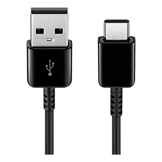 Cable USB-C a USB-A (2 m, negro)