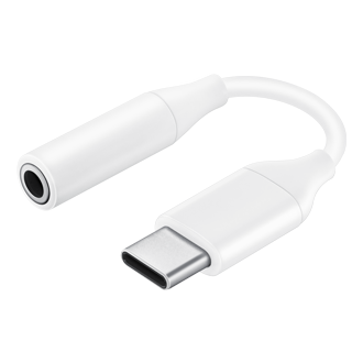 Samsung USB Type C-to-3.5mm Headphone Jack Adapter White EE