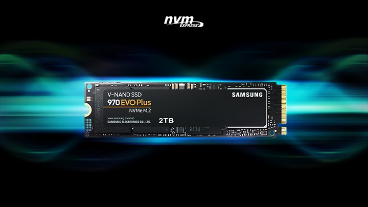 Samsung 970 EVO SSD 500GB - M.2 NVMe Interface Internal Solid State Drive  with V-NAND Technology (MZ-V7E500BW), Black/Red - NWCA Inc.
