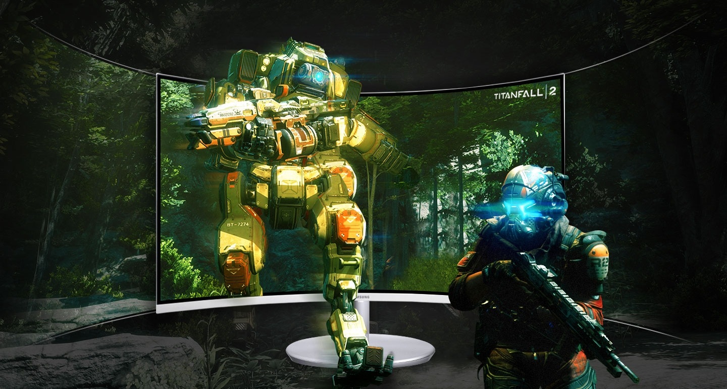 Best Samsung Curved Monitor with 1800 Curvature