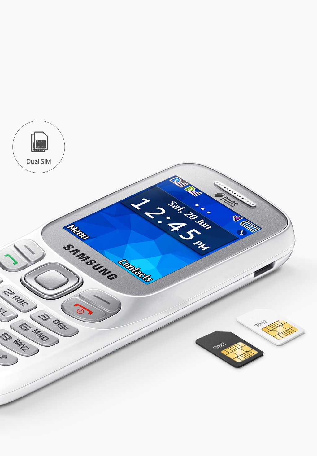 samsung mobile dual sim image