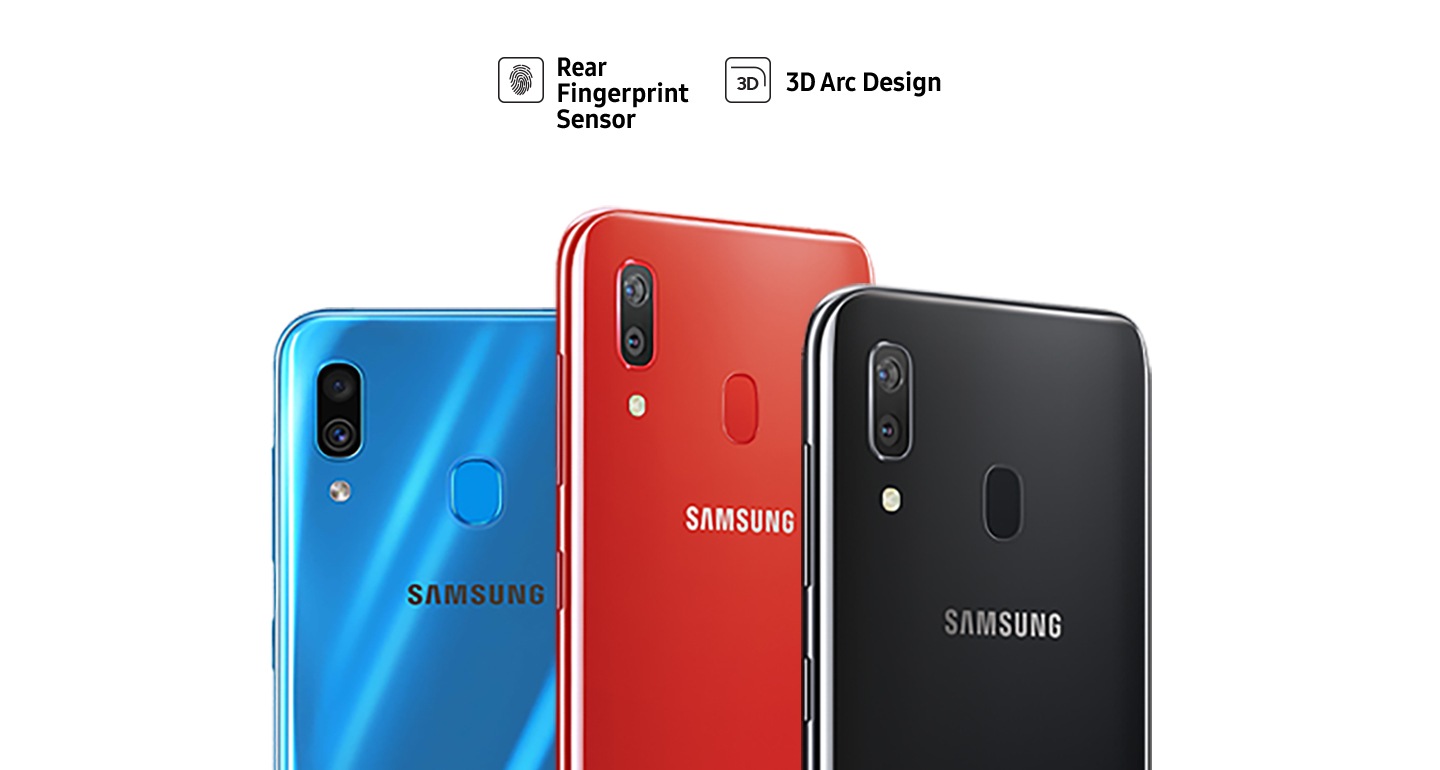 samsung galaxy a30 ram