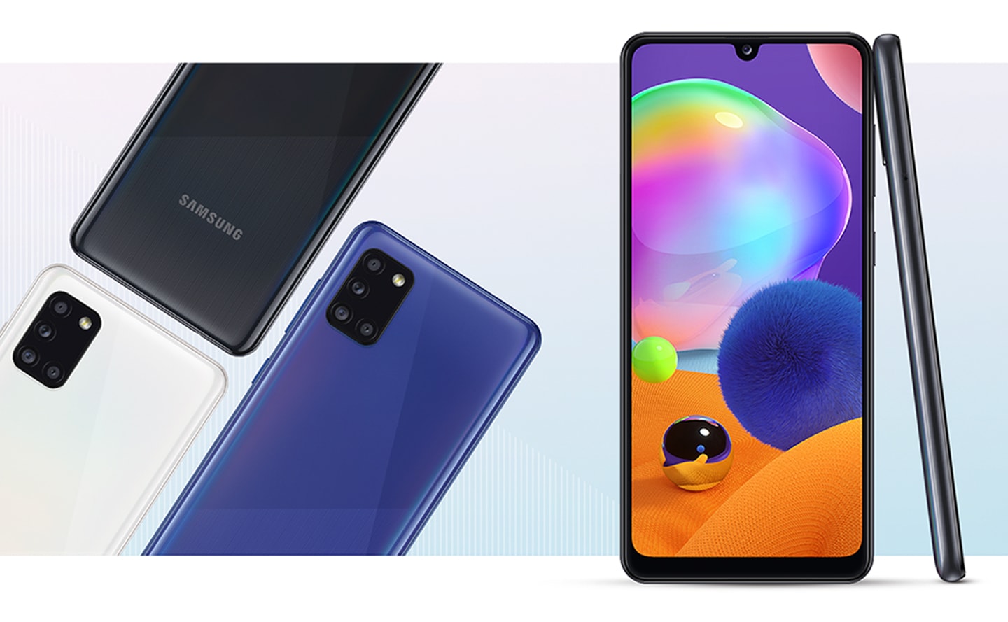 GALAXY A31 WITH COLORS