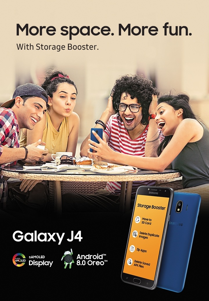 Samsung Galaxy J4 32gb Features Specs Samsung India