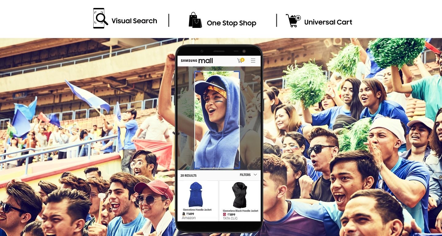 Samsung Mall - Visual search, One-stop Shop, Universal Cart