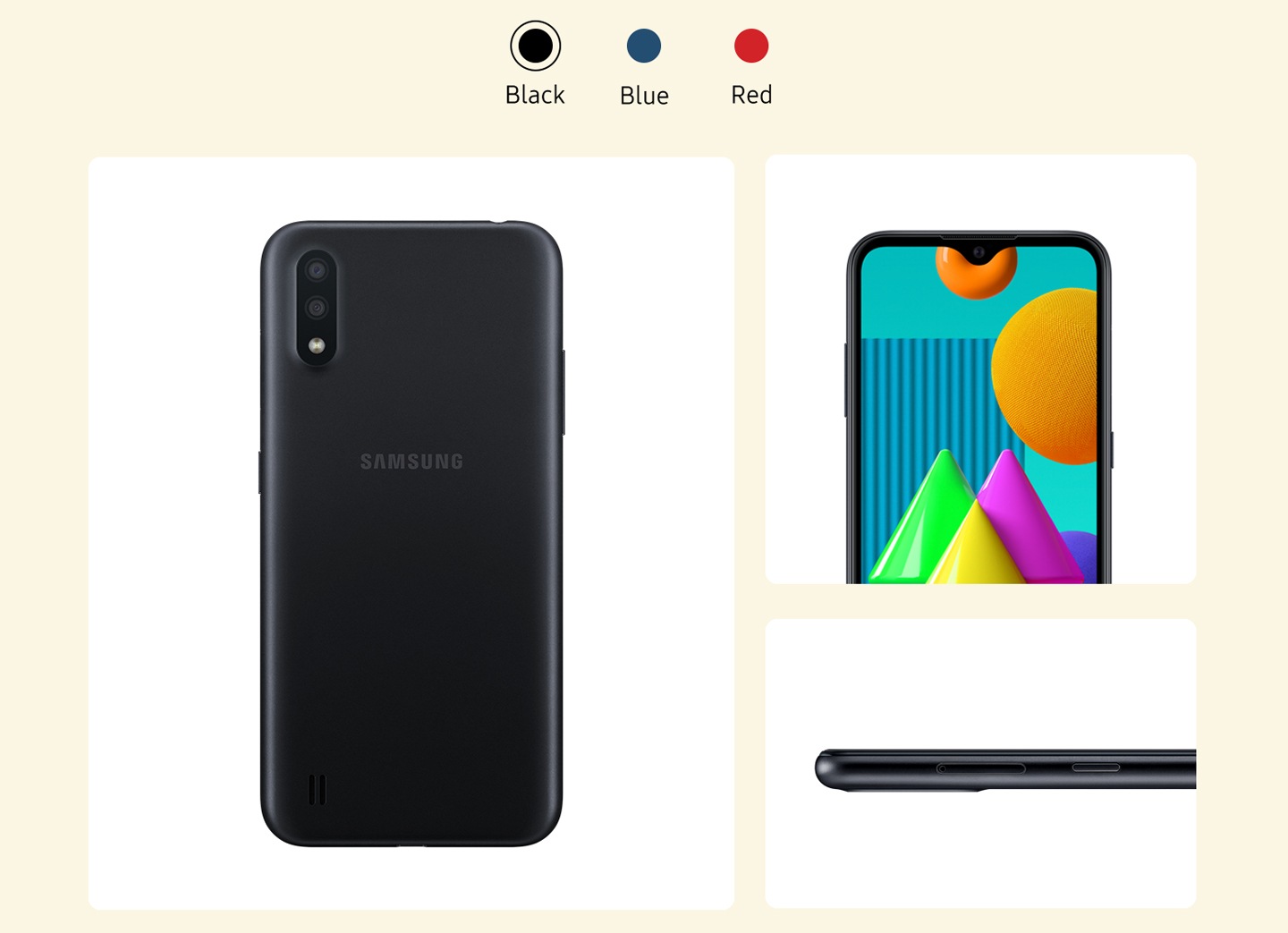 samsung m01 all features