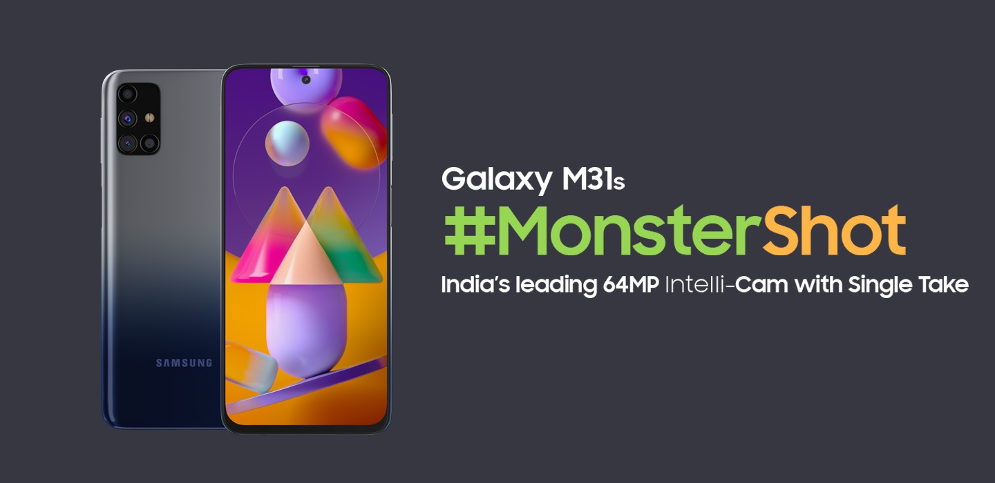 Galaxy M31s 8GB/128GB (Mirage Black) - Price & Specs | Samsung India