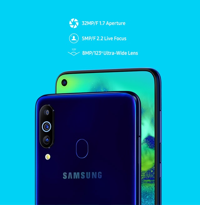 samsung galaxy m40 display price