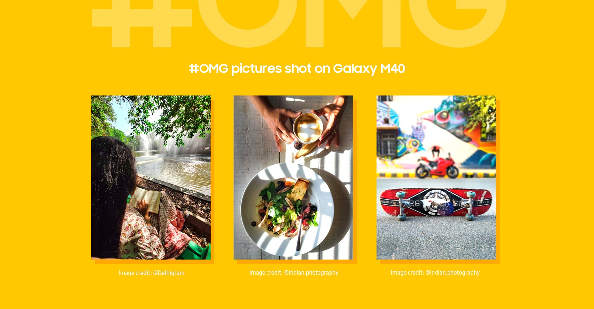 Photo Click of Scenery with Galaxy M40