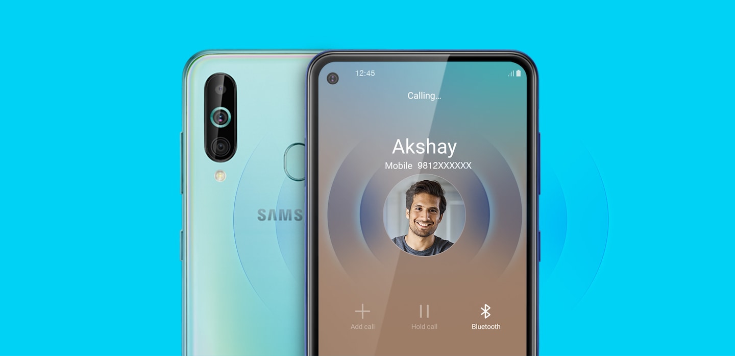 Galaxy M40 with Screen Sound Technology