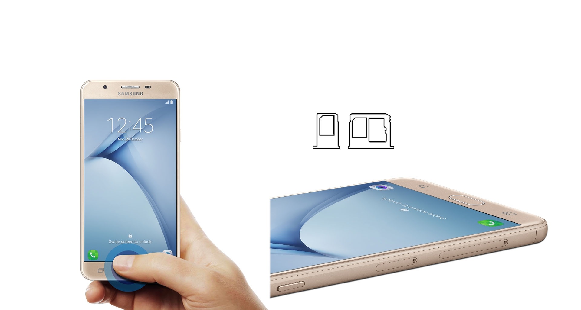 Latest smartphone with fingerprint scanner