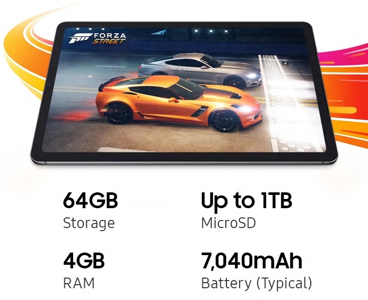 Galaxy Tab S6 Lite SM-P619 gray 64 GB