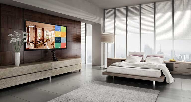 Make Premium Interactive Guest Services Available through Samsungâs HE69X Hospitality Displays