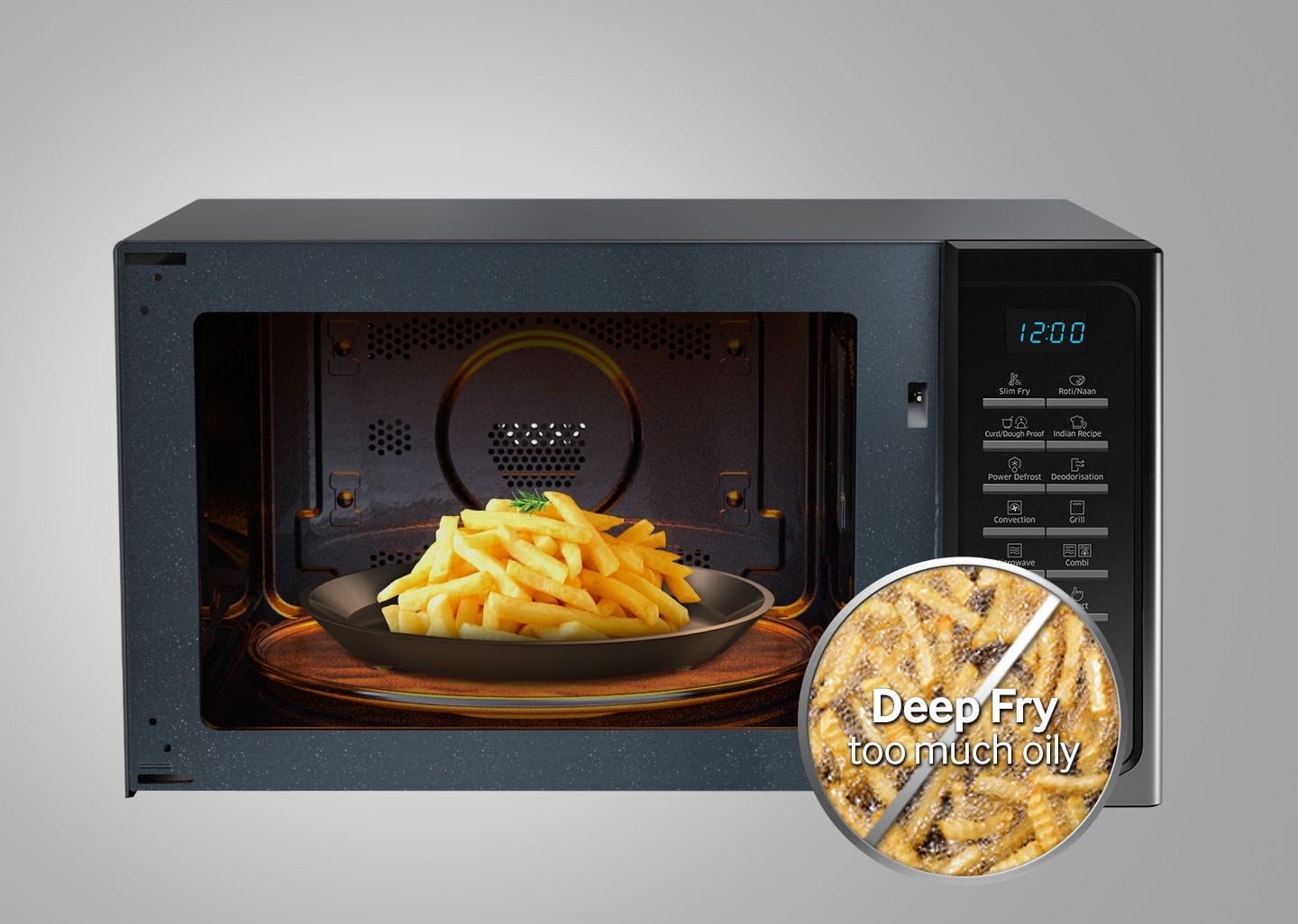 Convection Microwave Oven with SLIM FRY™, 28L