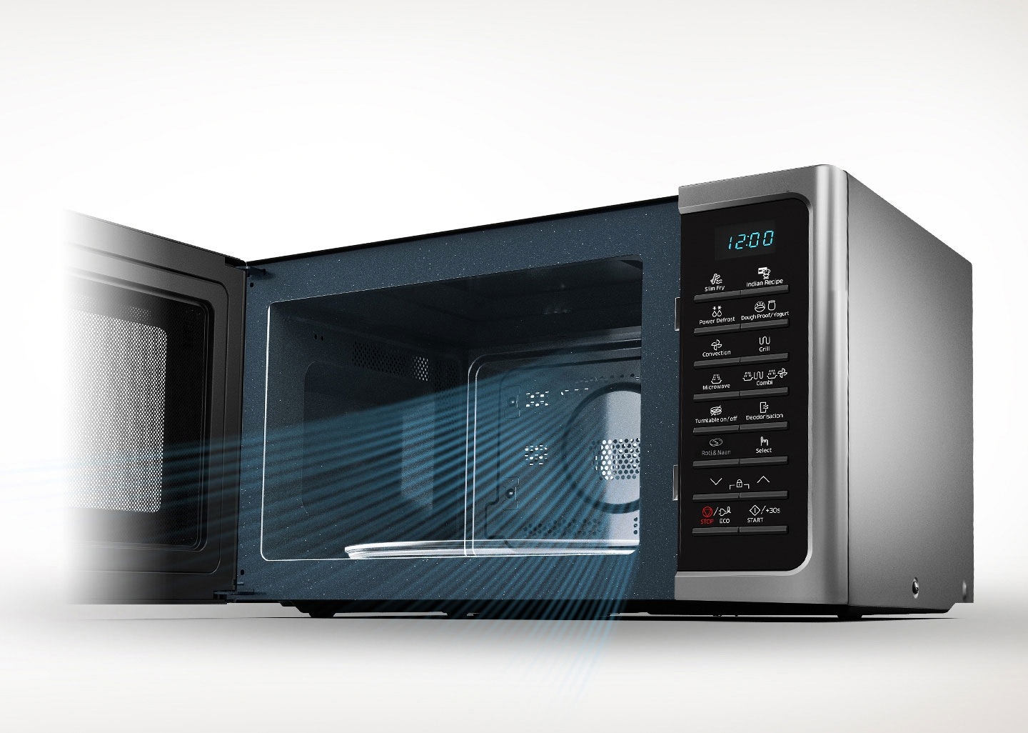 Microwave that keeps food fresh
