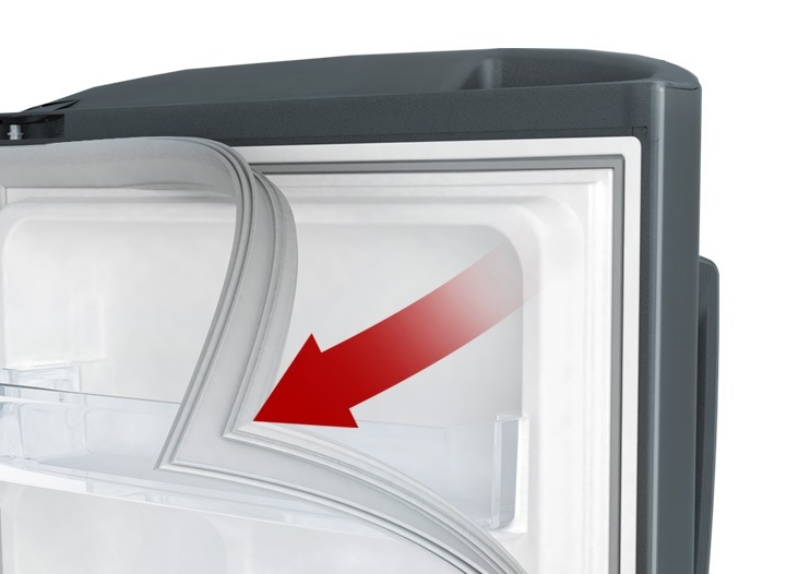 One Door Fridge with Anti Bacterial Gasket