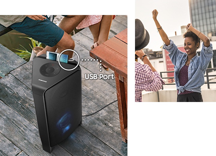 Tower Speaker Samsung Trolley Speaker Shop Samsung MX-T70 1500W