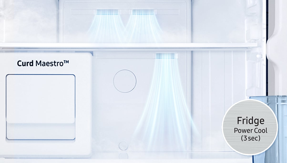 Samsung Top Mount Refrigerator - Power Cooling