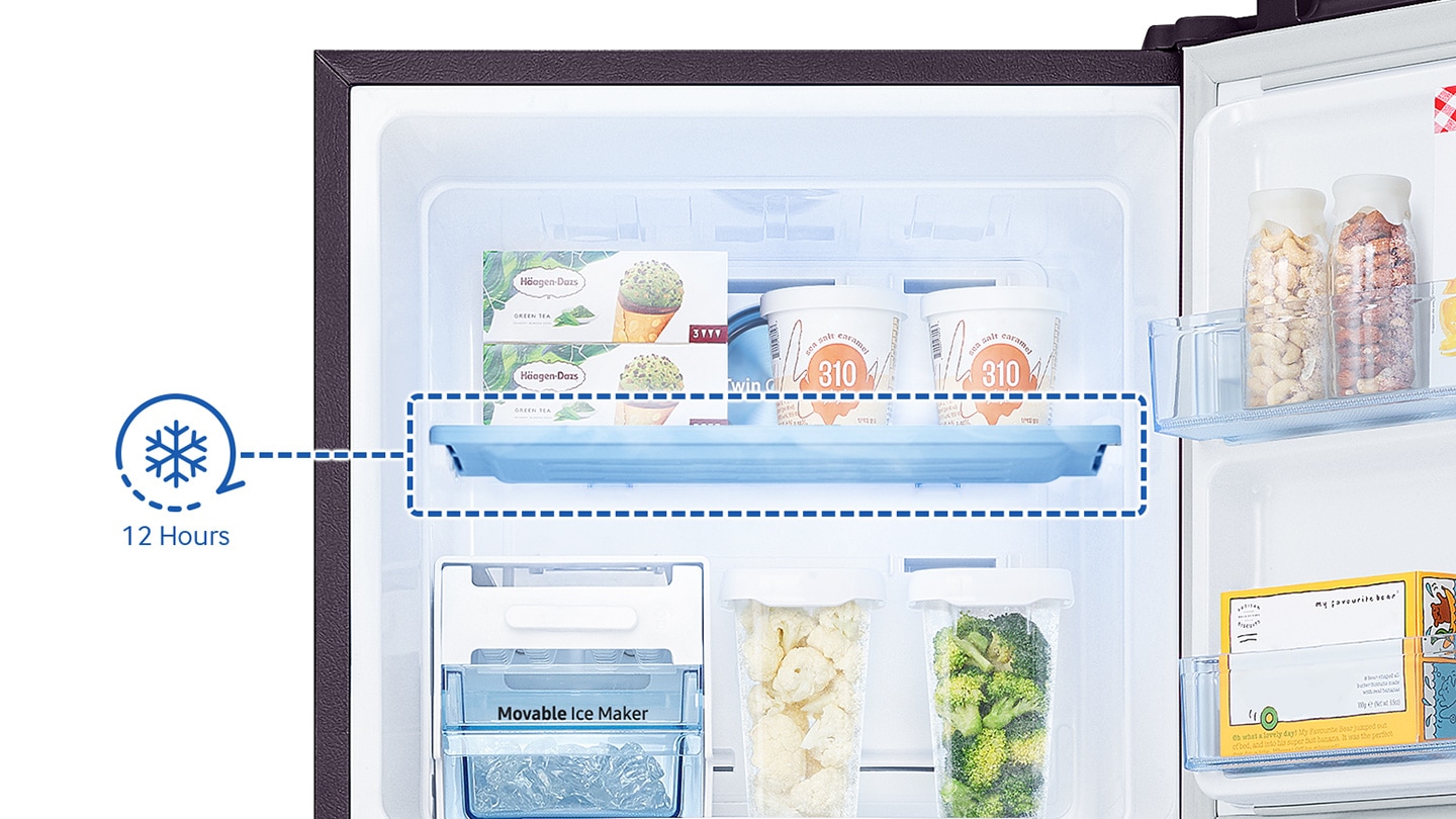 Samsung Top Mount Refrigerator - Coolpack Feature
