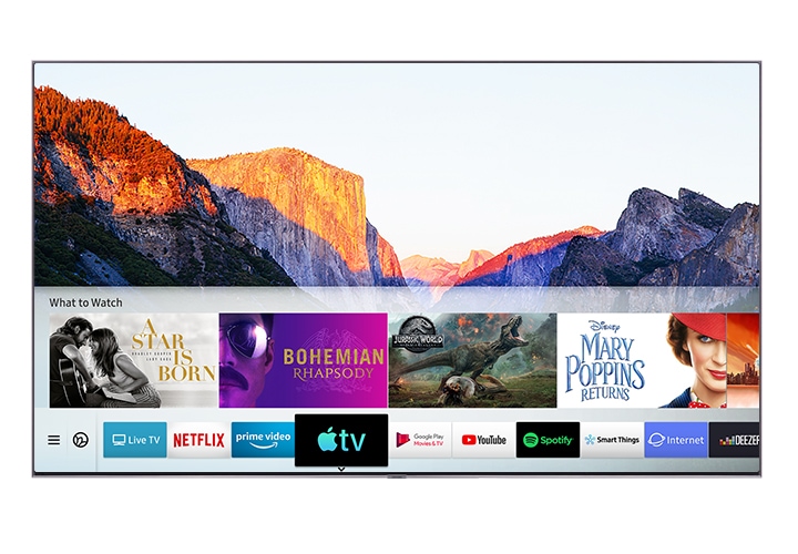 QLED meets the new Apple TV app